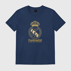 Мужская футболка Real Madrid gold logo