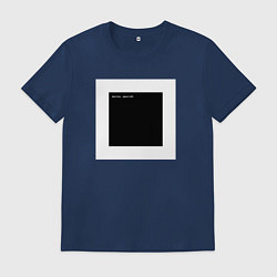 Мужская футболка Чёрный квадрат программиста Hello World
