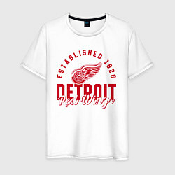 Мужская футболка Detroit Red Wings Детройт Ред Вингз