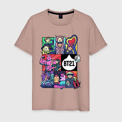 Мужская футболка BT21 POP-ART