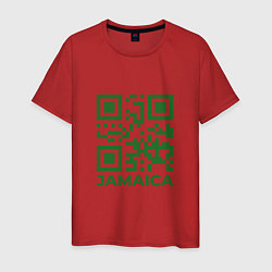 Мужская футболка QR Jamaica