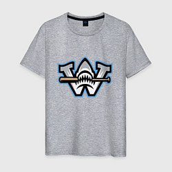 Мужская футболка Wilmington sharks - baseball team