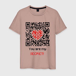 Мужская футболка QR-Love