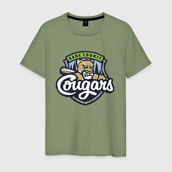 Мужская футболка Kane County Cougars - baseball team