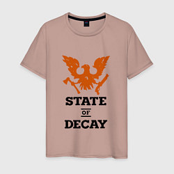 Мужская футболка State of Decay Эмблема Лого
