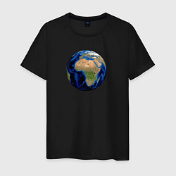 Мужская футболка Планета солнечной системы земля