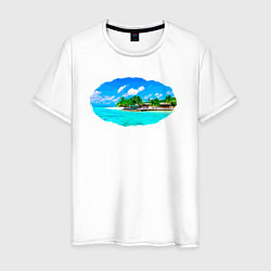 Мужская футболка Пляж Bounty