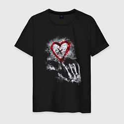 Мужская футболка Любовь, смерть и поцелуи