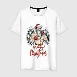 Мужская футболка Merry Santa Merry Christmas