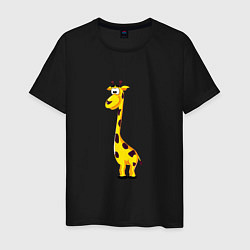 Мужская футболка Веселый жирафик