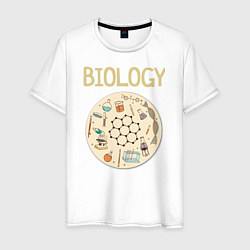 Мужская футболка Biology
