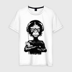 Мужская футболка Monkey Dj
