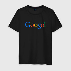 Футболка хлопковая мужская Гоголь Googol, цвет: черный