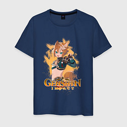 Мужская футболка Горо, Genshin Impact