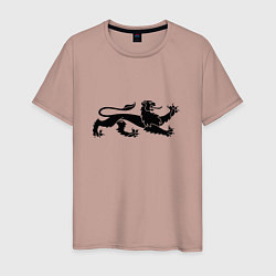 Мужская футболка Пантера - герб