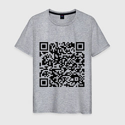 Мужская футболка QR-код Скала Джонсон