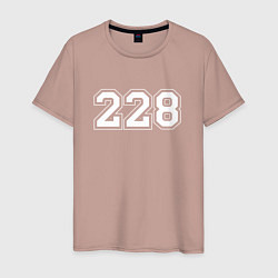 Мужская футболка 228 Rap
