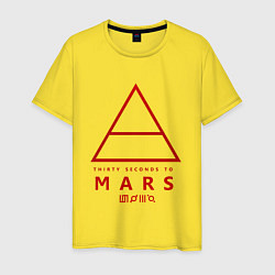 Мужская футболка 30 Seconds to Mars рок