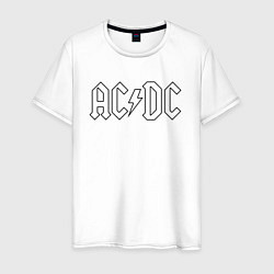 Мужская футболка ACDC Logo Молния