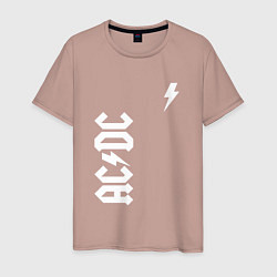 Мужская футболка ACDC: Молния