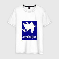Мужская футболка Азербайджан Azerbaijan