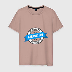 Мужская футболка Azerbaijan - Welcome