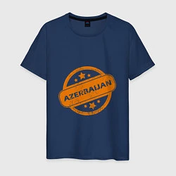 Мужская футболка Азербайджан Orange