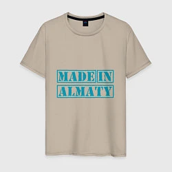 Мужская футболка Алматы Казахстан