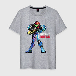 Мужская футболка Metroid Dread - Samus Aran