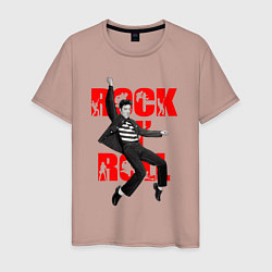 Мужская футболка Rokc n roll king