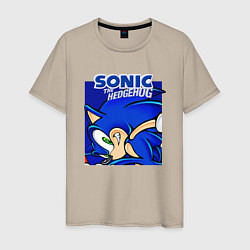 Мужская футболка Sonic Adventure Sonic