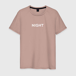 Мужская футболка Night couple