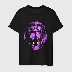 Мужская футболка Neon vanguard lion