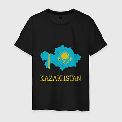 Мужская футболка Map Kazakhstan