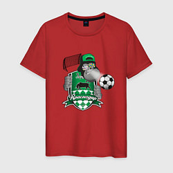 Мужская футболка Футбольный клуб Краснодар с обезьяной