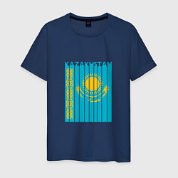 Мужская футболка Kazakhstan - Казахстан