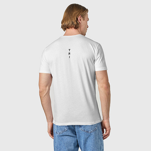 Мужская футболка IM TRIATHLON / Белый – фото 4