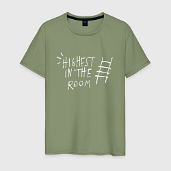 Мужская футболка TRAVIS SCOTT HIGHEST IN THE ROOM