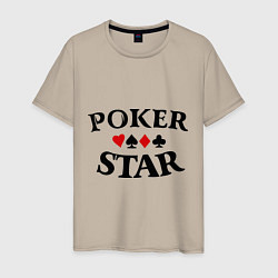 Мужская футболка Poker Star