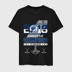 Мужская футболка St Louis Blues NHL Сент-Луис Блюз НХЛ