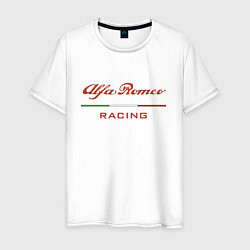 Мужская футболка Alfa Romeo racing - logo
