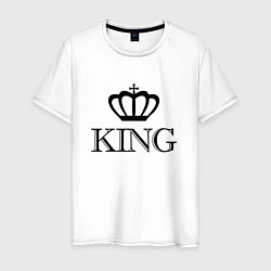 Мужская футболка KING Парные Король