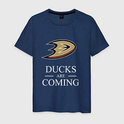 Мужская футболка Ducks Are Coming, Анахайм Дакс, Anaheim Ducks