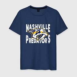 Мужская футболка Nashville Predators, Нэшвилл Предаторз