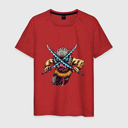 Мужская футболка Иноске Хашибира с мечами Клинок рассекающий демоно