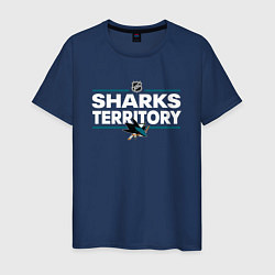 Мужская футболка SHARKS TERRITORY САН-ХОСЕ ШАРКС