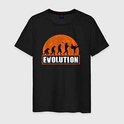 Мужская футболка Карате эволюция