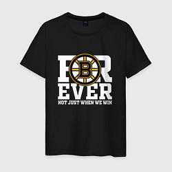 Мужская футболка FOREVER NOT JUST WHEN WE WIN, Boston Bruins, Босто