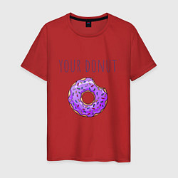 Мужская футболка Твой пончик
