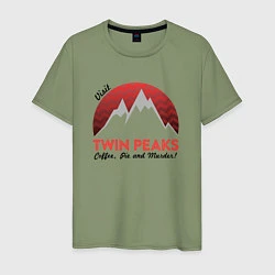 Мужская футболка Твин Пикс 2022 ltd